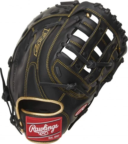 Rawlings R9 12.5" Pro H Web Baseball First Base Mitt - Right Hand Throw 4 Rawlings R9 12.5" Pro H Web Baseball First Base Mitt - Right Hand Throw - Image 2