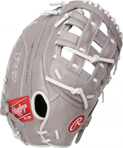 Rawlings R9 12.5" Overlapping Fastback Design Fastpitch Softball Glove - Right Hand Throw 4 Rawlings R9 12.5" Overlapping Fastback Design Fastpitch Softball Glove - Right Hand Throw - Image 2