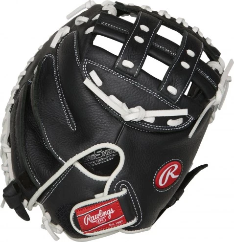 Rawlings Shut Out 32.5" Fastpitch Softball Catcher's Mitt - Right Hand Throw 4 Rawlings Shut Out 32.5" Fastpitch Softball Catcher's Mitt - Right Hand Throw - Image 2