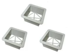 Soft Touch Baseball Base In Ground Mount Set