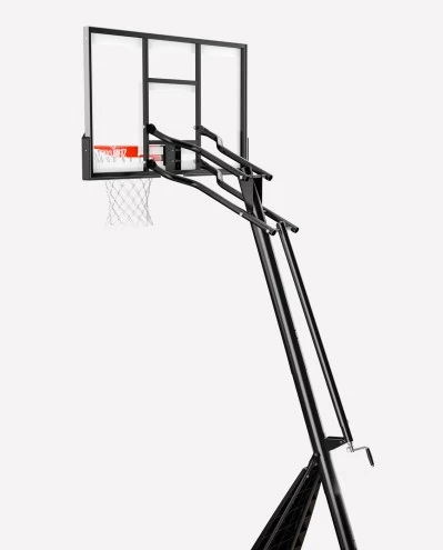Spalding 54" Acrylic Ultimate Hybrid Portable Basketball Hoop 5 Spalding 54" Acrylic Ultimate Hybrid Portable Basketball Hoop - Image 3