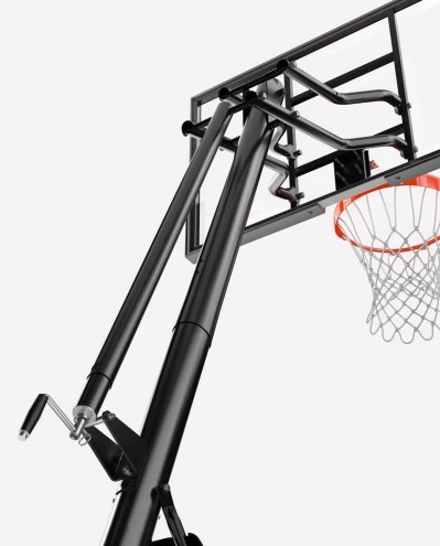 Spalding 54" Acrylic Ultimate Hybrid Portable Basketball Hoop 6 Spalding 54" Acrylic Ultimate Hybrid Portable Basketball Hoop - Image 4