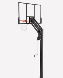 Spalding 54" In-Ground Adjustable Basketball Hoop -Ball Sports Comprehensive Shop spalding 88365 adjustable basketball hoop altimage 02 MediumLarge