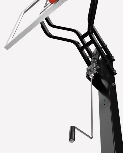 Spalding 54" Glass In-Ground Adjustable Basketball Hoop 6 Spalding 54" Glass In-Ground Adjustable Basketball Hoop - Image 4