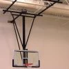 Spalding Gliding Rear-Braced Ceiling Mast Basketball Backstop