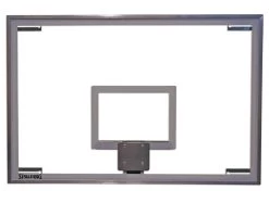Lifetime Spalding SuperGlass 72" X 48" Collegiate Basketball Backboard