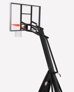 Spalding The Beast 60" Glass Portable Basketball Hoop -Ball Sports Comprehensive Shop spalding the beast 60 glass portable basketball hoop altimage 02 MediumLarge