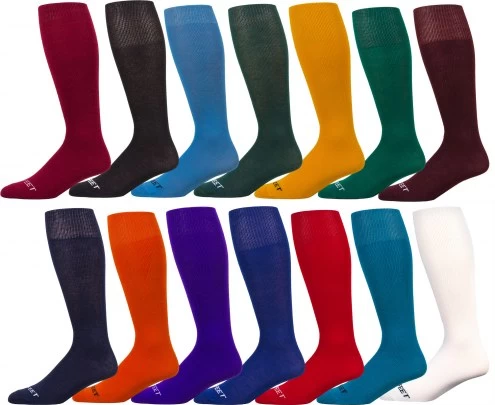 Pro Feet Solid Color Non-Cushioned All-Sport Team Socks 4 Pro Feet Solid Color Non-Cushioned All-Sport Team Socks - Image 2